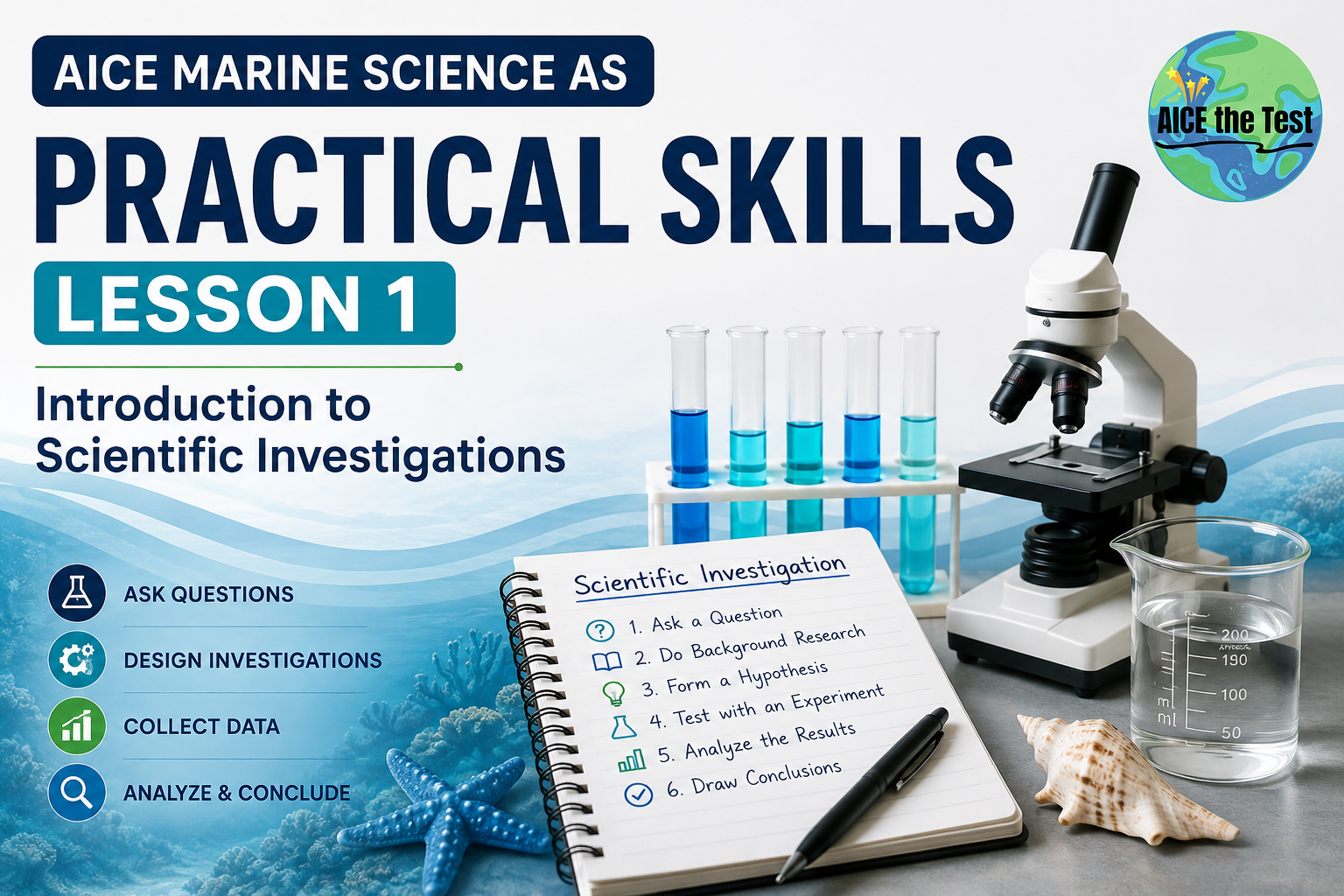 Practical Skills Lesson 01: Introduction to Scientific Investigations